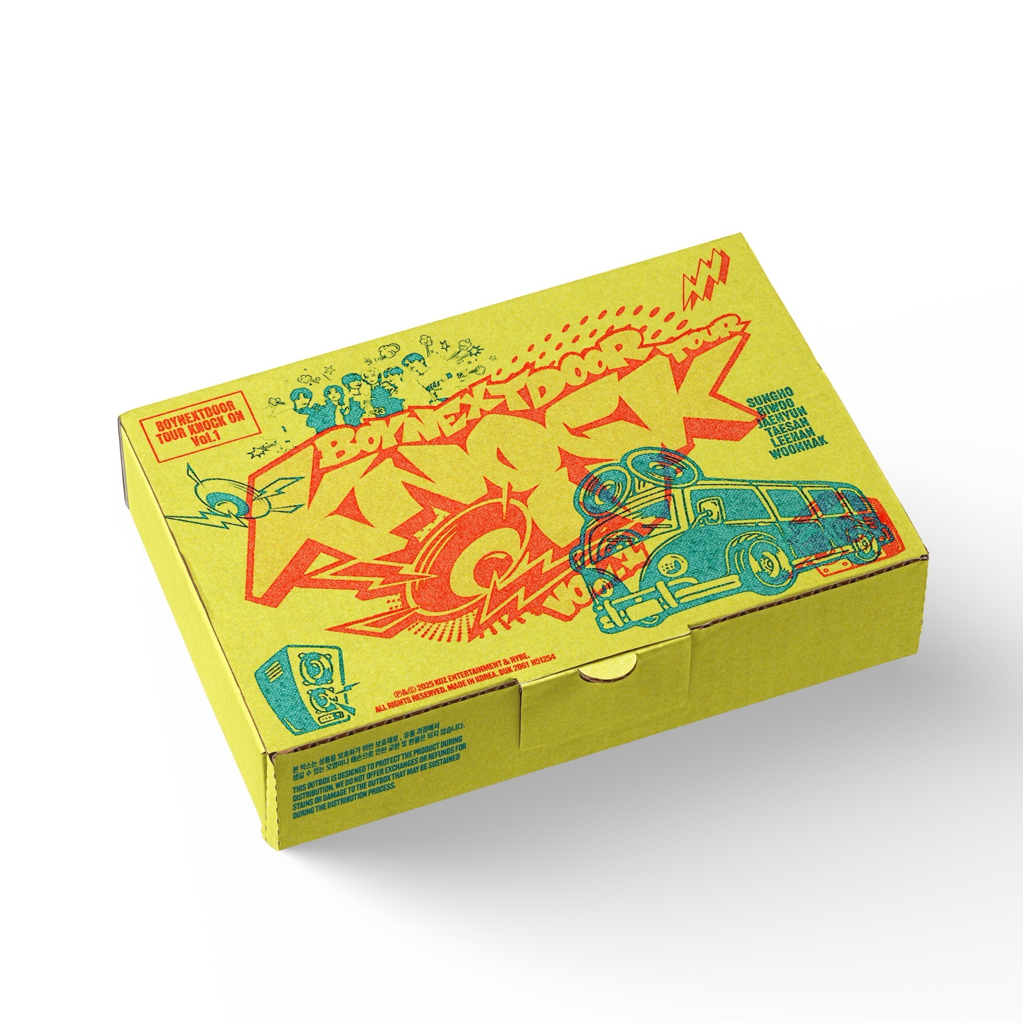 BOYNEXTDOOR [BOYNEXTDOOR TOUR KNOCK ON vol.1]（韓国盤）【正規輸入盤】