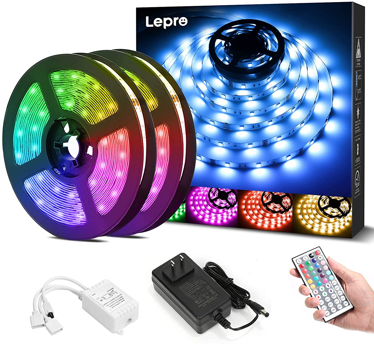 大人气LDテープライト 両面テープ 10m 300連 テープled 非防水 高輝度 室内装飾用 テープ1