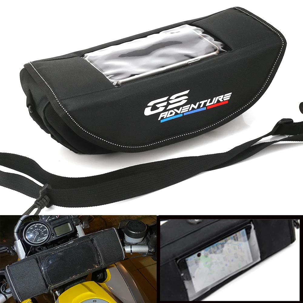 BMW R1150GS・R1100GS・R1150・R1100 GSアドベンチャー用 防水ハンドルバーストレージツールトラベルナビゲーションバッグ 新品 輸入品