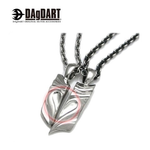 ダグダート DAgDART [Love proof] ハートが浮かび上がる ペアペンダント ペアネッ