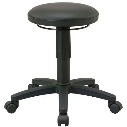 ラウンドレバーチェア ブラック RZR-104BK