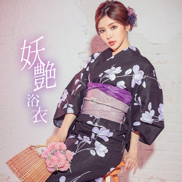 選べる ゆかた 浴衣 セット レディース 2点セット 作り帯 紫菖蒲 花柄 レトロモダン 大きいサイズ 和柄 古典柄 シンプル 帯 大人 ギャル 高校生 花火大会 夏祭り 派手 おしゃれ 可愛い
