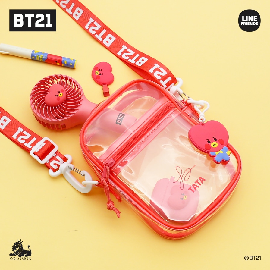 [Qoo10] bt21-mpc : 公式グッズ B T 21 PVCバッグ( : KPOP