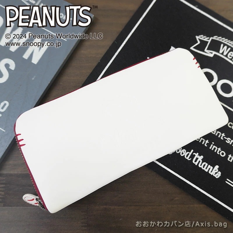 ピーナッツ PEANUTS スヌーピー SNOOPY ラウンドファスナー長財布 BALL 73036 正規取扱店