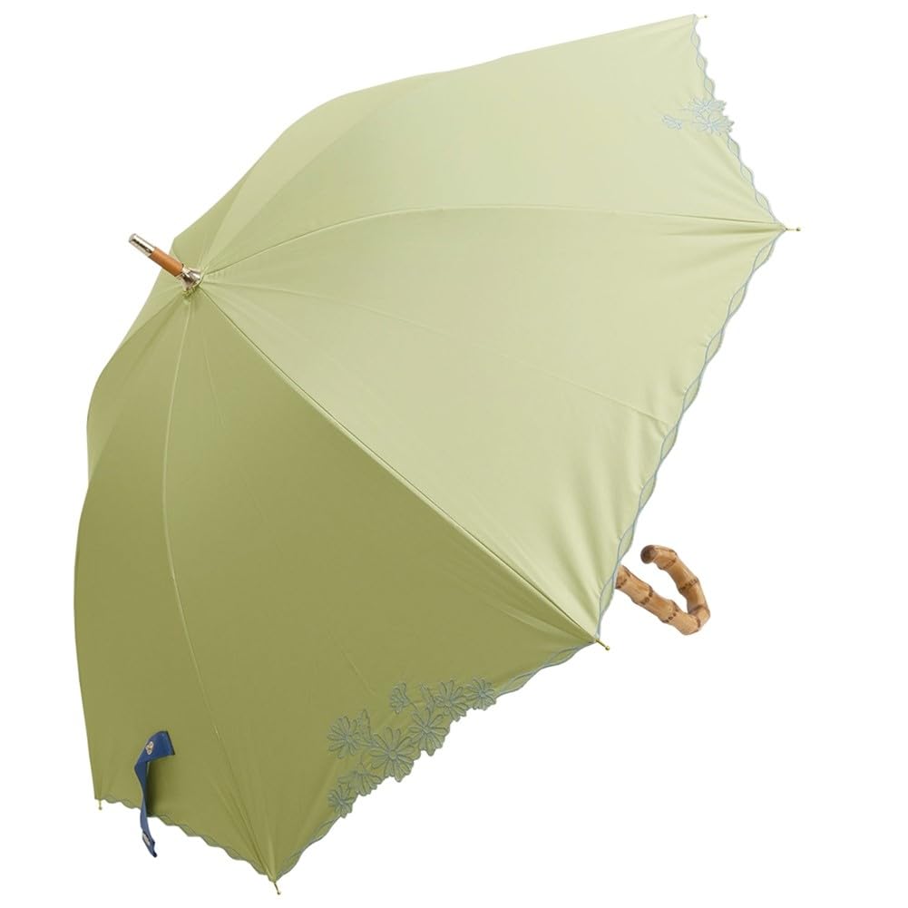 小川(Ogawa) 日傘 長傘 レディース 日本発の傘ブランド 検査時 遮光率100% UV99.9%カット 生地使用 遮熱 手開き式 50cm 8本骨 LINEDROPS Ciel シエル グログラ