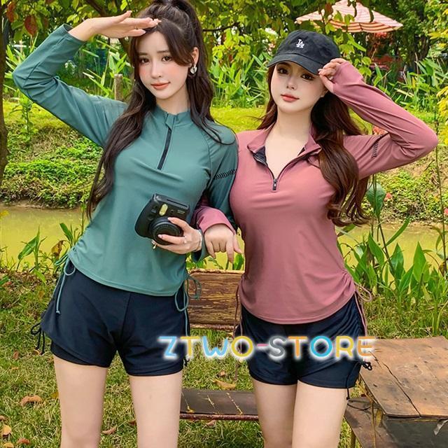 水着 レディース フィットネス水着 レディース セパレート フィットネス 水着 レディース 大きいサイズ 3L 4L 5L 6L 上下セット 露出控えめ シンプル 無地292147