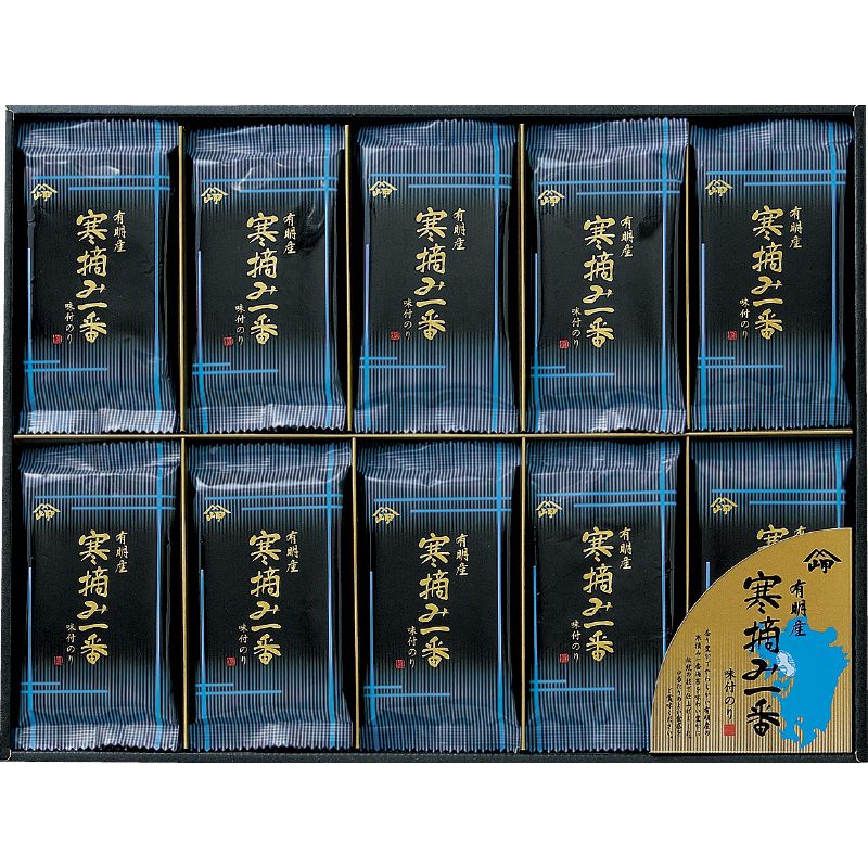 岬 有明産寒摘み一番味付のり 30袋入