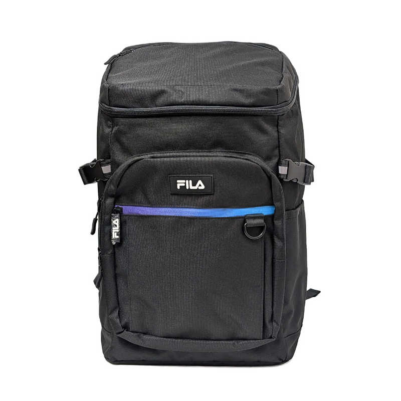 フィラ　ボックスバックパック ブラック/パープル・ブルー　FM2422