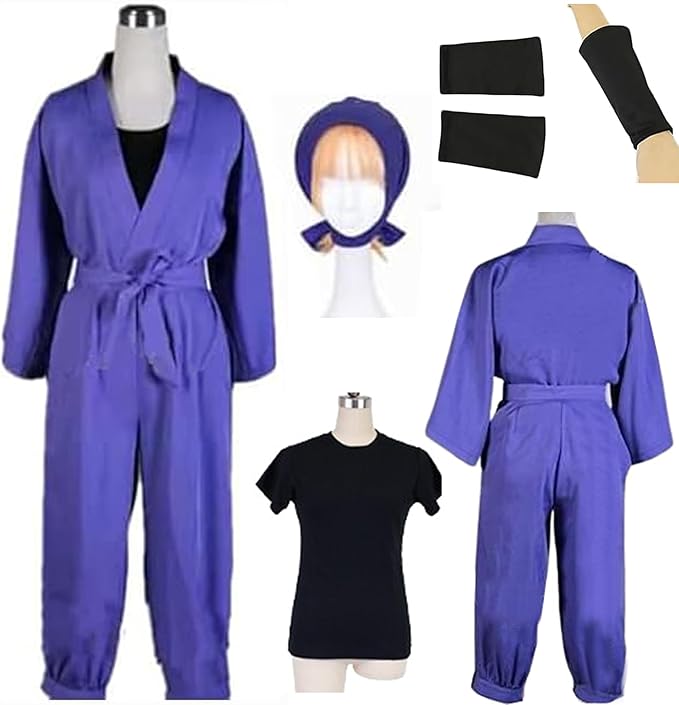 コスプレ忍たま乱太郎 コスプレ 五年生 セット コスプレ衣装＋靴下＋手甲＋インナー＋頭巾付き 衣装 忍たま コスプレ衣装 ハロウィン アニメ 撮影