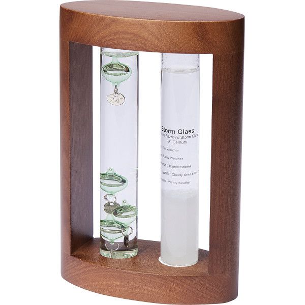 温度計&ストームグラス グリーン 333S272GR