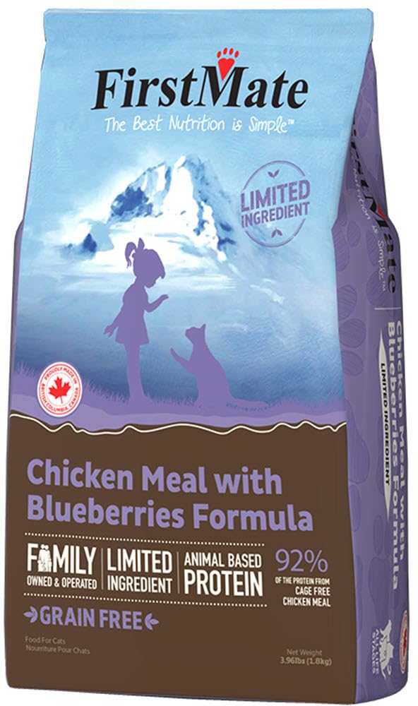 送料無料 ボンビアルコン FirstMate ファーストメイト FM キャット チキン ウィズ ブルーベリー 1.8kg