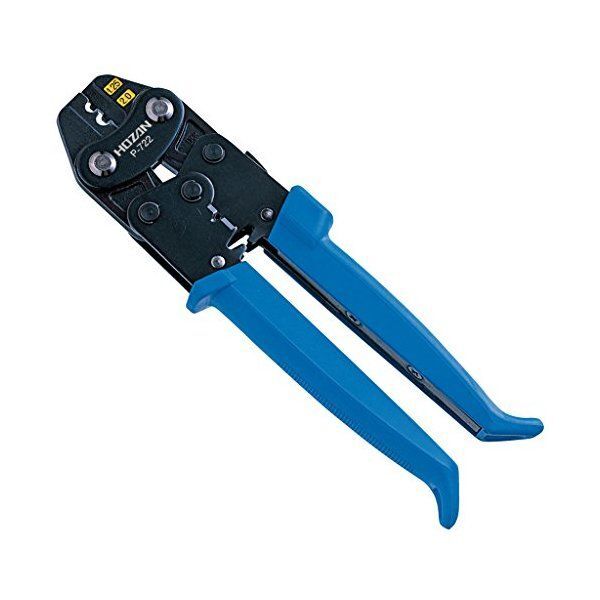 P-722 手動圧着工具 (裸圧着端子用 全長180mm) メーカー直送