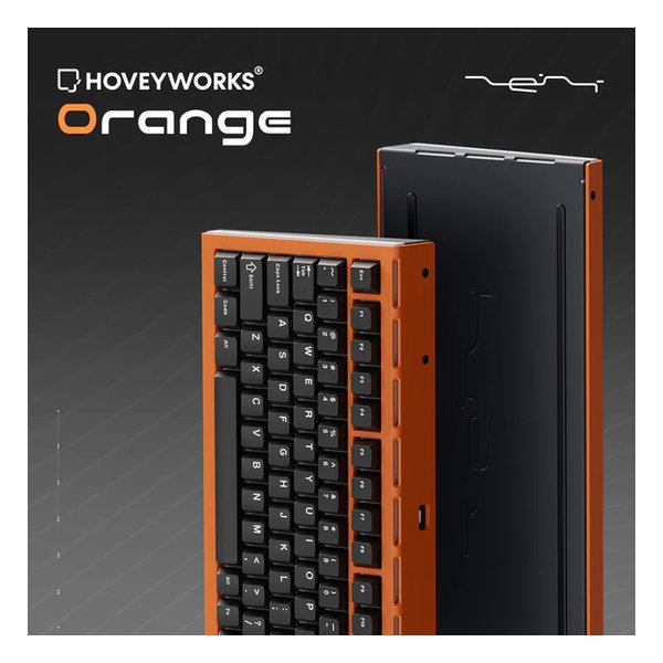 ゲーミングキーボード ZENT75-HE 8K/0.1ms/0.01RT/0.005刻み/オレンジ ZENT75-HE Orange