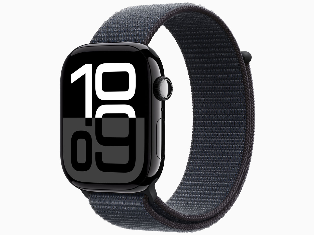 Apple Watch Series 10 GPS+Cellularモデル 46mm MWY53J/A [ジェットブラック・インクスポーツループ]