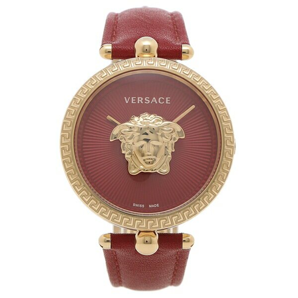 腕時計 レディース PALAZZO EMPIRE パラッツォエンパイア 34MM VECQ00418 レッド ゴールド