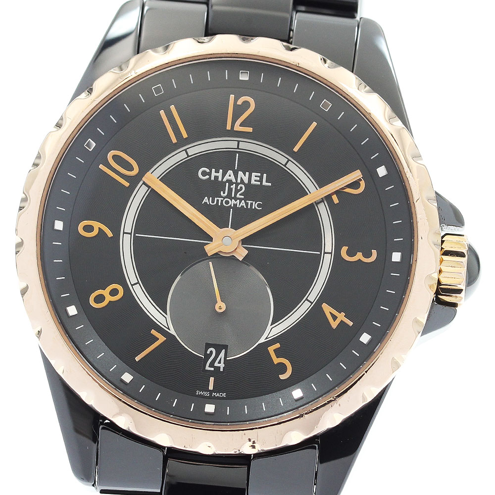 シャネル CHANEL H3838 J12 デイト 自動巻き ボーイズ _917441【中古】