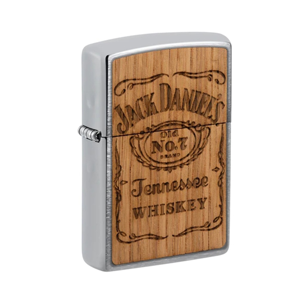 Zippo ジッポーライタージャックダニエル樽木付きウッドチャックレギュラー 北米シリーズ 48392エンブレム