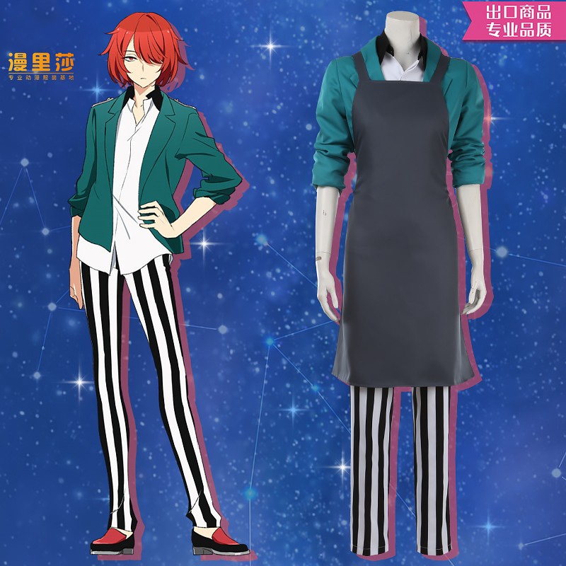 cos美少年探偵団福井男制服コスプレスーツ