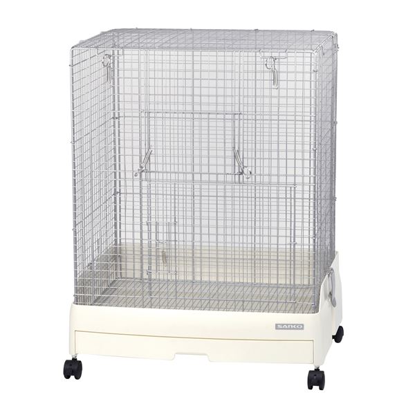 イージーホーム60 ハイメッシュ ホワイト 小動物用品