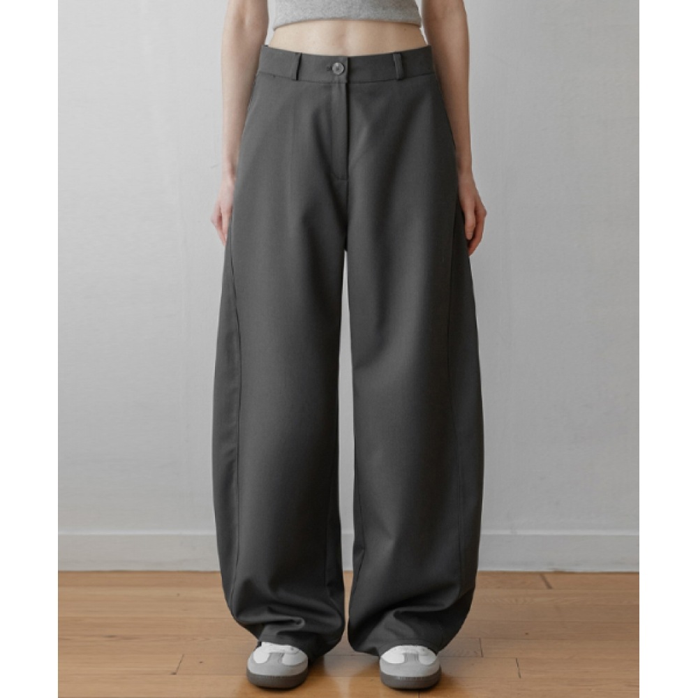 FRENCHCHIC ウッドマー 曲線スラックス F5S51SL