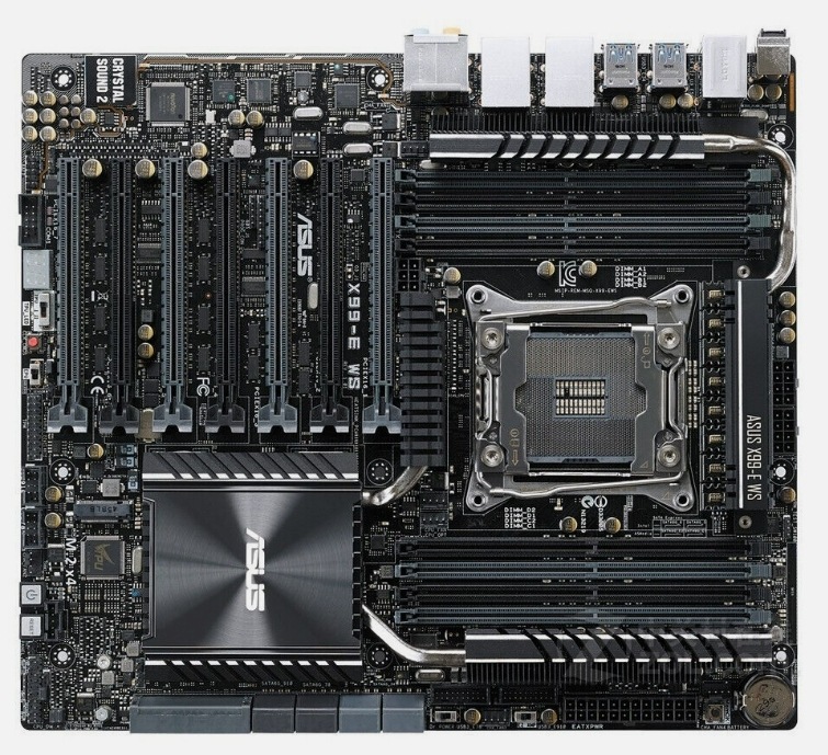 ASUS X99-E WS LGA2011-V3 8 DDR4 128G X99 E-ATX Motherboard 23,053円