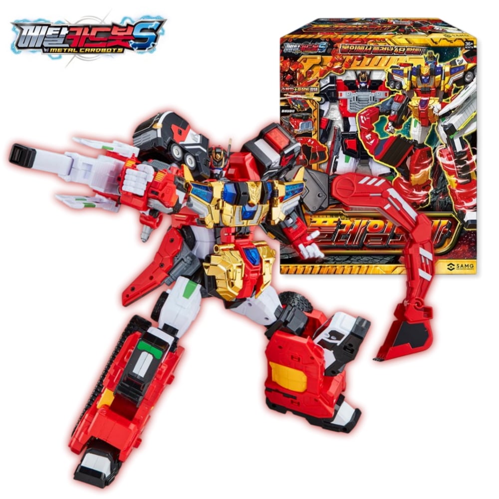 【公式】メタルカードボットSフレイムノヴァ METAL CARDBOT S FLAMENOVA 変身ロボット 韓国ロボット