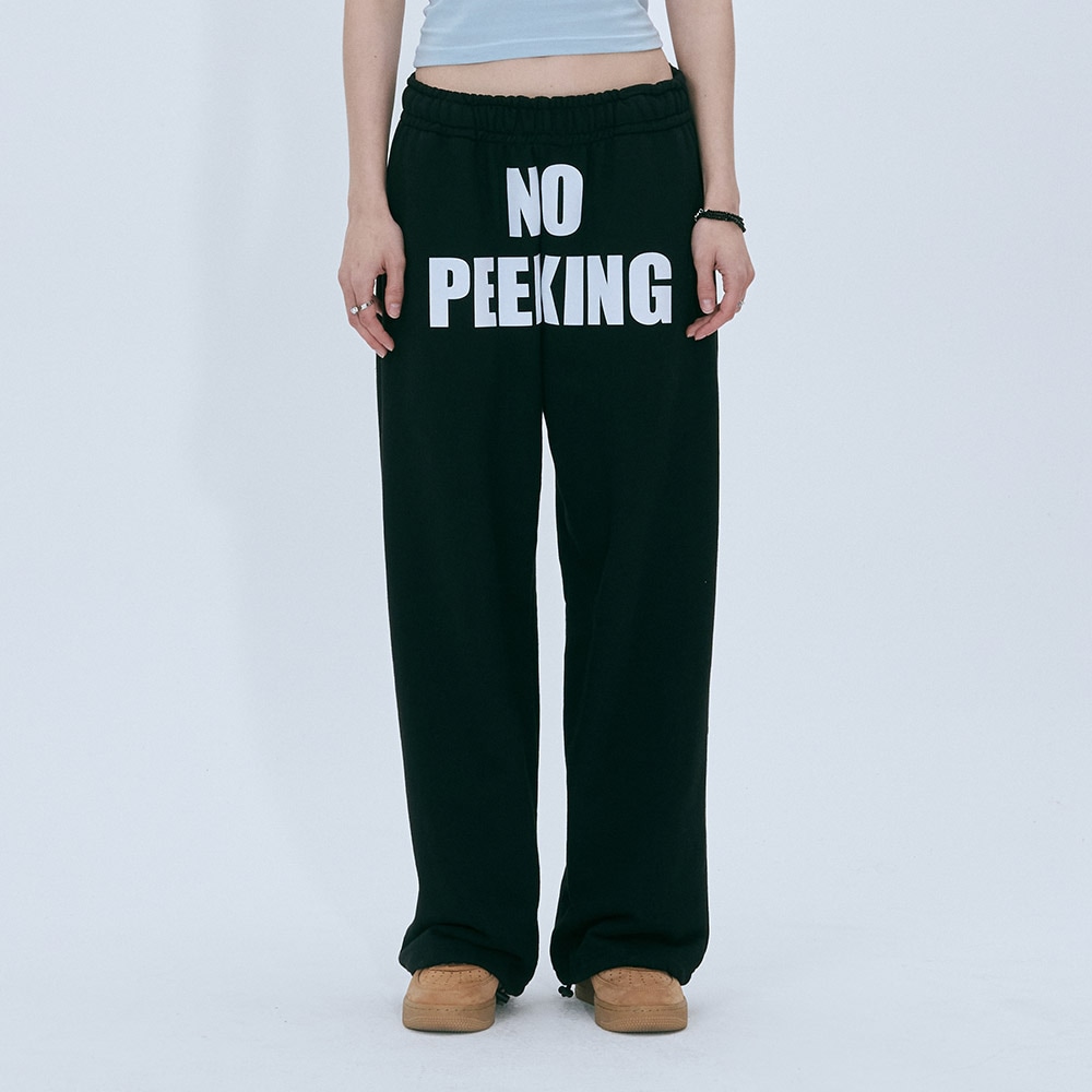 品揃え豊富で Flocking Peeking No Sweat Black Pants パンツスーツ Size:L - kaashaaneh.ir