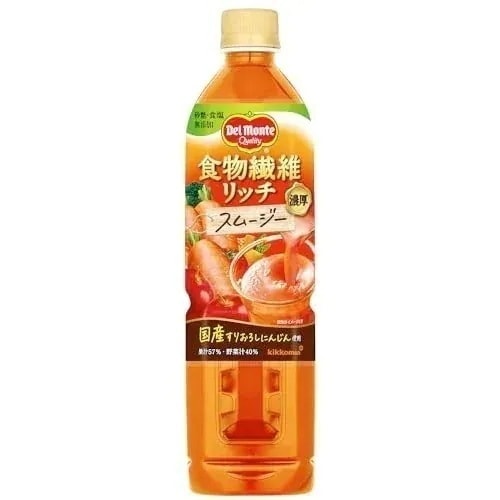 デルモンテ 食物繊維リッチ スムージー 800ml×15本