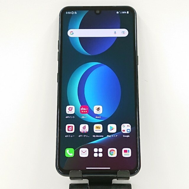 LG V60 ThinQ 5G L-51A ドコモ ザ　ブラック 送料無料 本体 c12633 【中古】
