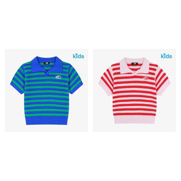 NT7PS01 キッズ ストライプ ポロ KS STRIPE POLO