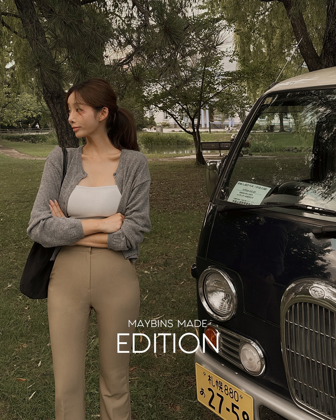 [MADE] アースカシミアカーディガン韓国ファッション レディース