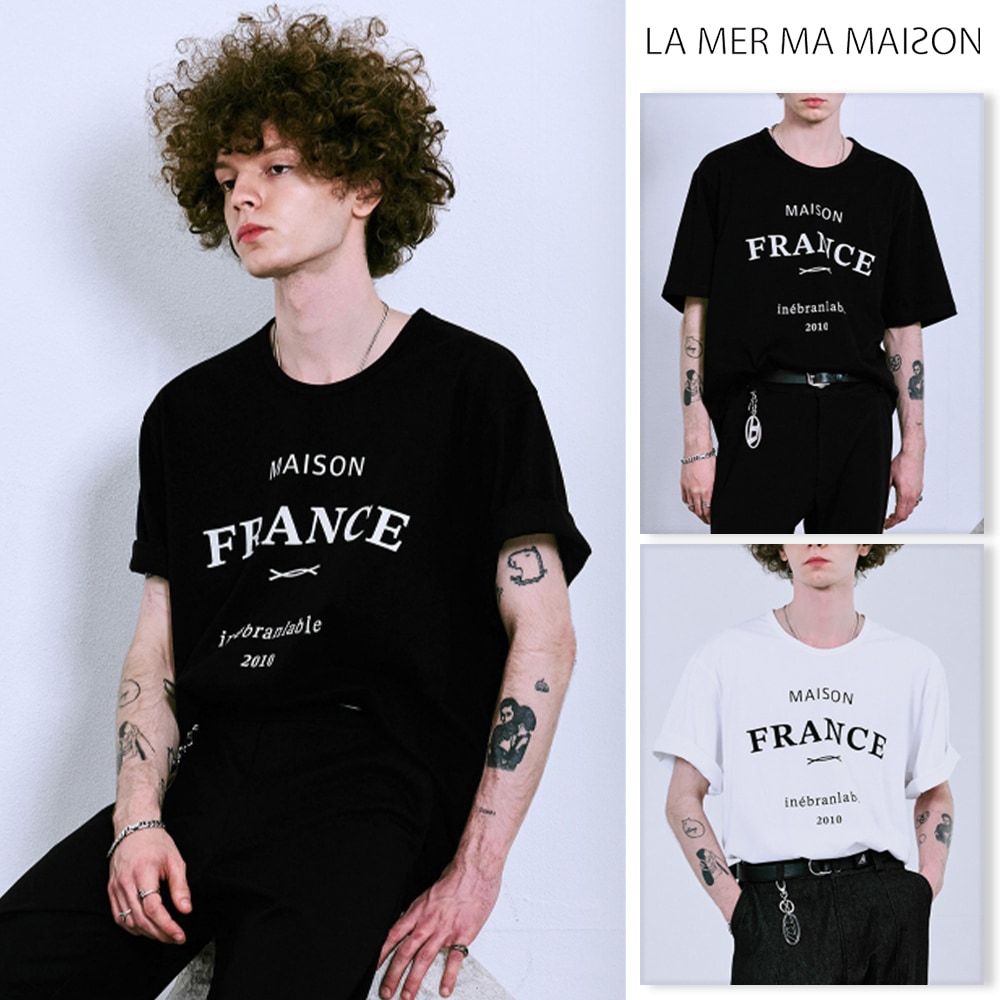[LA MER MA MAISON] FRANCE P HALF-T