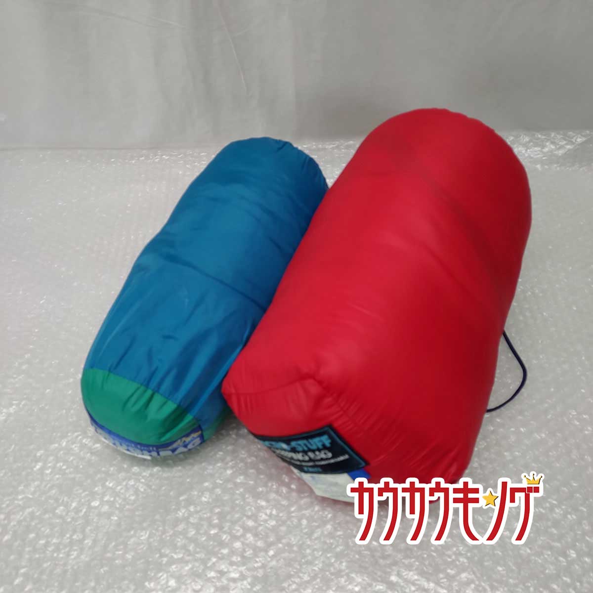 【中古】IBS MICRO-STUFF SLEEPING BAG マイクロスタッフスリーピングバッグ DX /モンベル スーパータフバッグ シュラフ/寝袋 2点