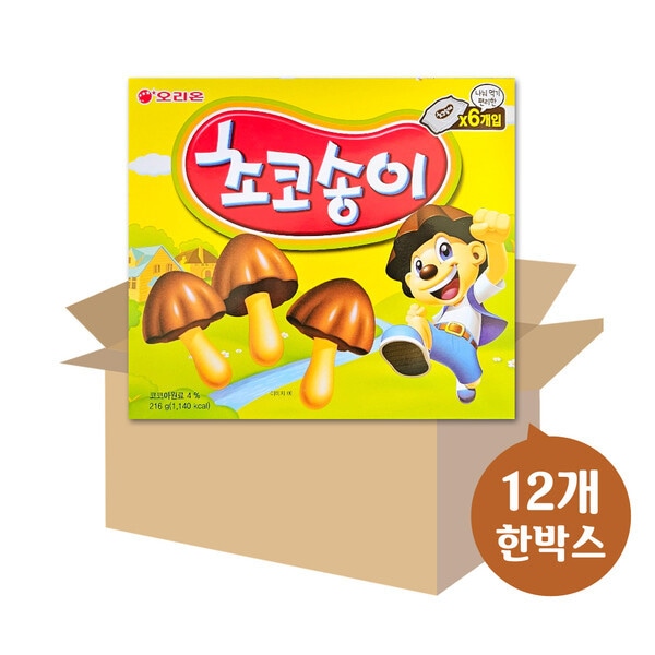 チョコソンイ 216g(6p)X12個入り / 1ボックス