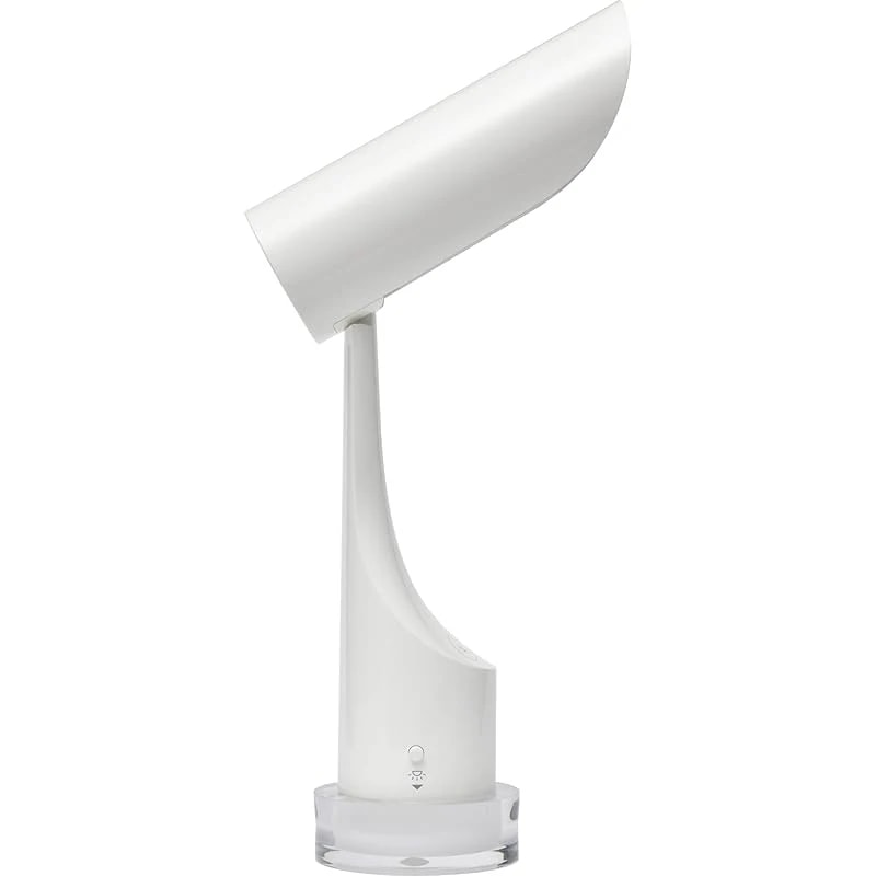 【即納】[山善] LED デスクライト USB充電式 折り畳み式 コードレス 調色2段階 調光機能搭載 インテリア照明 7色イルミネーション搭載 モバイルランプ 持ち運び YLSP-A05(W)