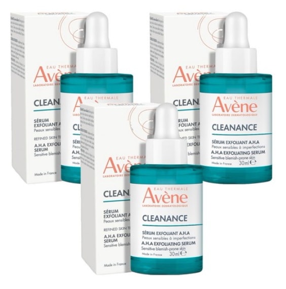クリナンス AHA クリア セラム 30ml × 3個セット