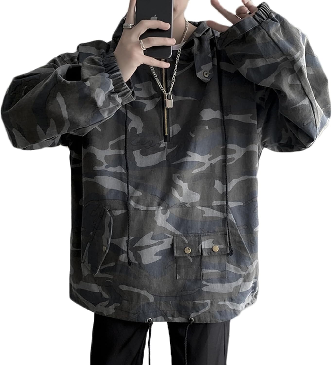 パーカー メンズ フード付き 迷彩柄 プルオーバー 春秋服 カンガルーポケット 長袖 上着 かっこいい お揃い スウェットパーカー コットン シンプル カジュアル 通勤 スポーツ 旅行 スト