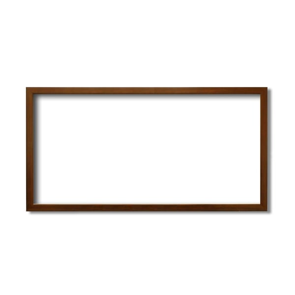 長方形額厚みのある作品収納可納 縦横兼用 横長額 厚み19mmまで 長方形額（700350mm） ブラウン