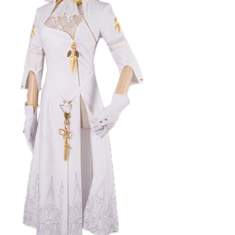 アオートマタコスプレヨルハ部隊司令官コスプレ衣装セット白刺繍 チャイナドスヨルハ部隊司令官 8,498円