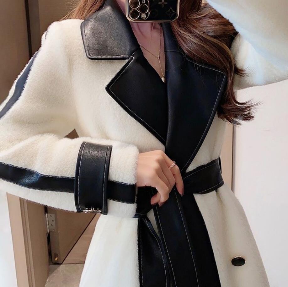 2024秋冬新品 韓国ファッションレディースファージャケット 防寒 暖かい 人工ファー NDY33