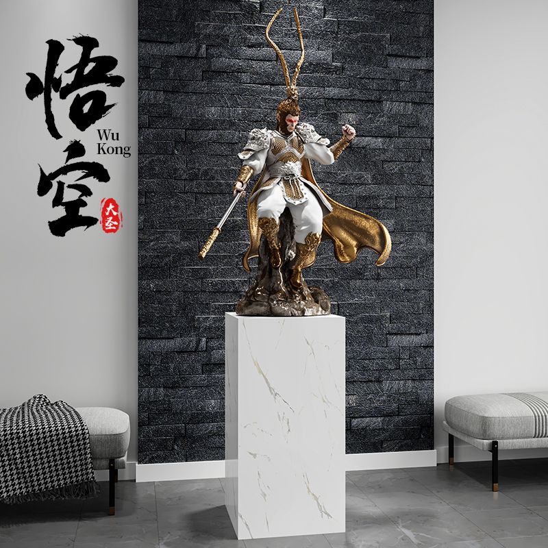 黒神話孫悟空ゲームフィギュア置物斉天大聖斗戦勝仏如意箍棒客間装飾品