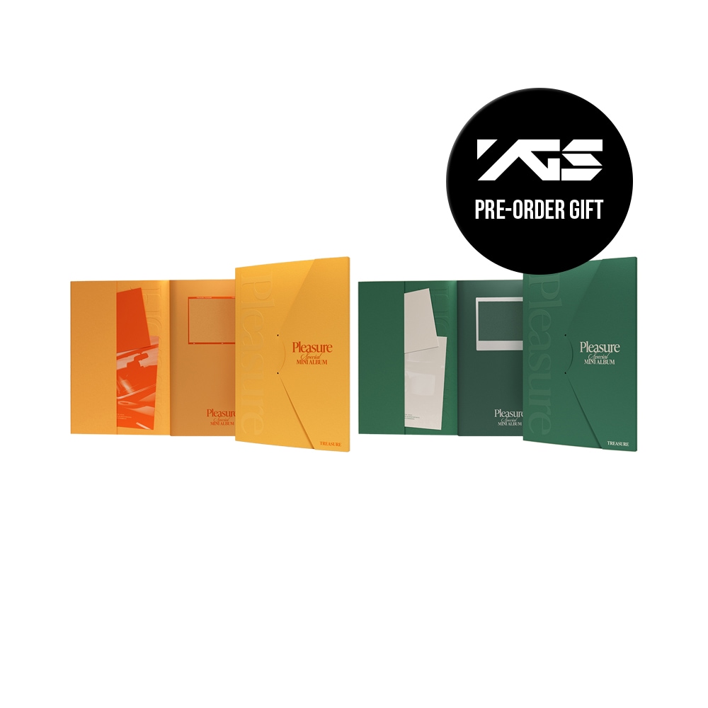 【YG特典付】TREASURE - PLEASURE / SPECIAL MINI ALBUM / 2種セット / GREEN / YELLOW