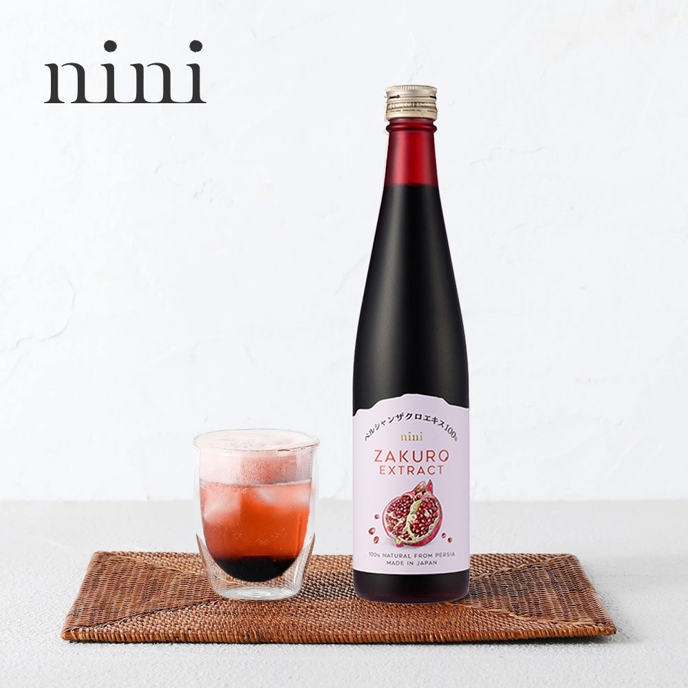 nini（ニニ）ザクロエキス 650g ザクロ 100% 高級 濃縮ドリンク 飲料 料理 のうやく不使用 防腐剤不使用 甘味料不使用 着色料不使用 美容 健康 ポリフェノール イラン産 ラッピング 5,465円