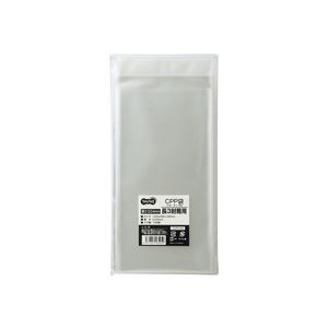(まとめ) TANOSEE CPP袋長3用フタ・テープ付 120×235+30mm 1パック（100枚） (×30セット)