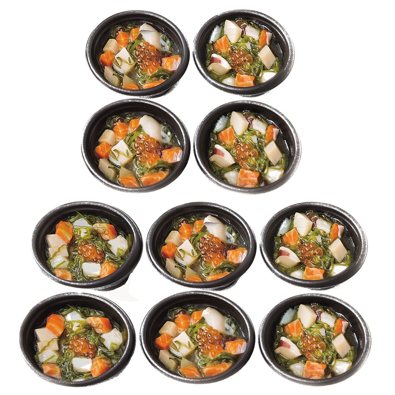 陸奥三陸 たっぷり海鮮丼10個セット 7942-419 海鮮セット 丼の具 ギフト のし無料 内祝い お取り寄せ グルメ 産直 お中元 夏ギフト お歳暮 冬ギフト