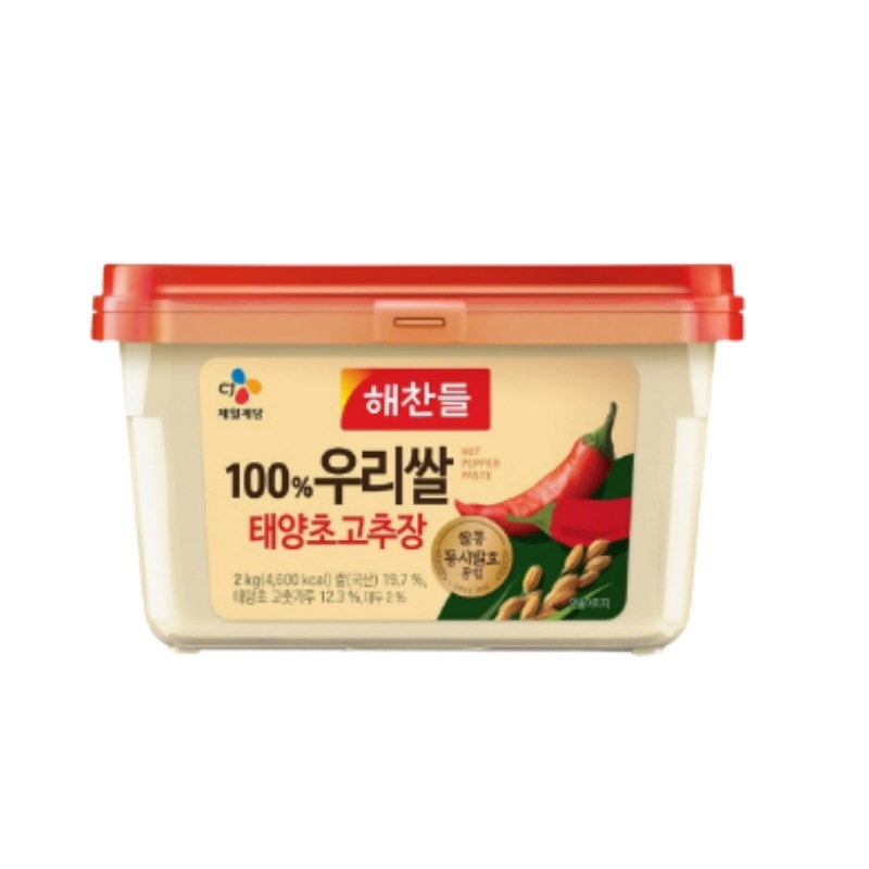 ヘチャンドゥル 100% 韓国産米 太陽酢コチュジャン (2KG)