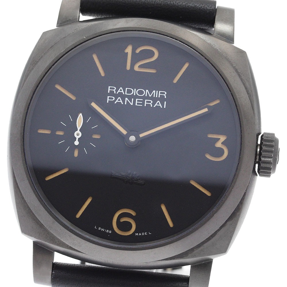 パネライ PANERAI PAM00532 ラジオミール 1940 パネリスティ フォーエバー 3デイズ 47mm 手巻き メンズ 良品 保証書付き_917823【中古】