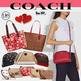 💖送料無料💖ニューヨーク直送💖正規品💛コーチ2wayバッグクロスボディー/ Valentines Day Heart Print 💖激安で在庫切れ続出💖