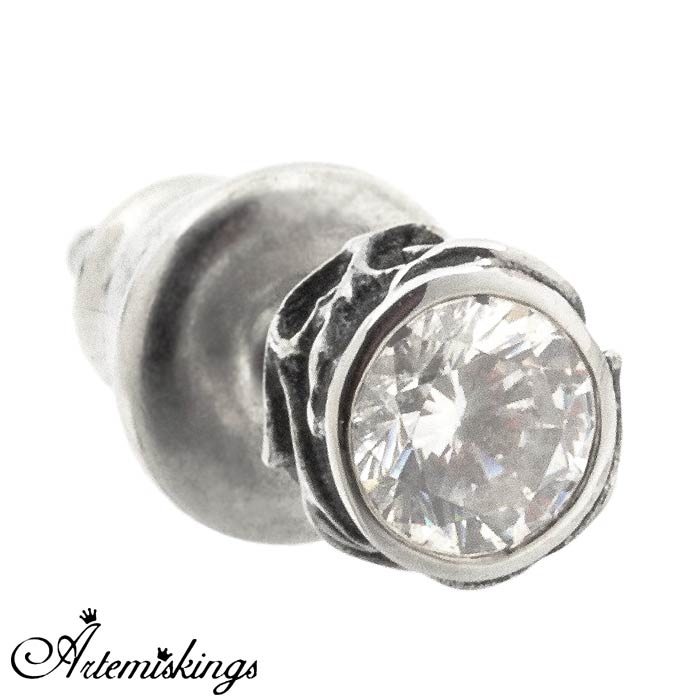 アルテミスキングス ARTEMIS KINGS ソリティア ハーベスト シルバー スタッド ピアス 片耳用 キュービックジルコニア 星 ギフト プレゼント アクセサリー AKE0095