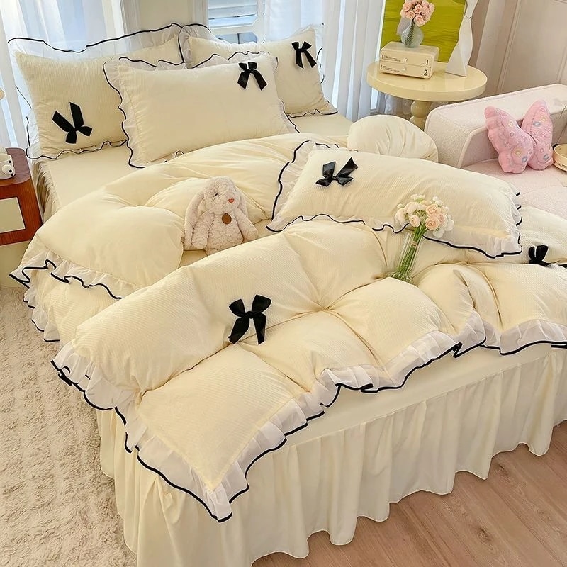 お肌に優しい柔軟性寝具布団カバーセット 寝具カバーセット 3点セット4点セット寝具ベッド 布団カバー4点セット ベッドシーツ3点セット 4点セット